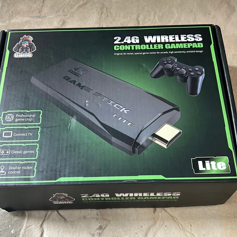 Wireless controller gamepad open box